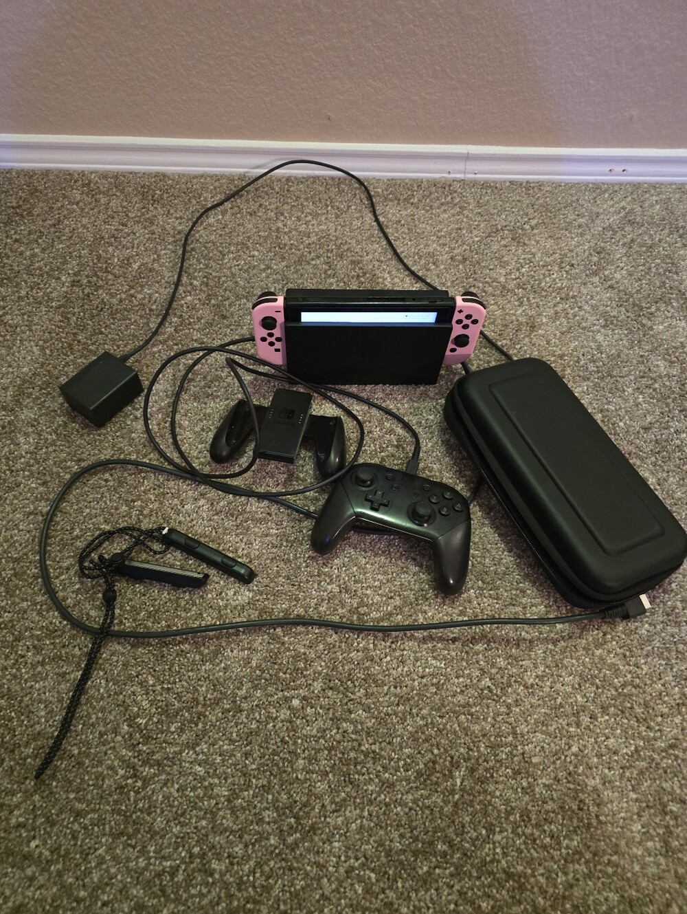 Nintendo Switch Pink Joy‑Con Case Accessories
